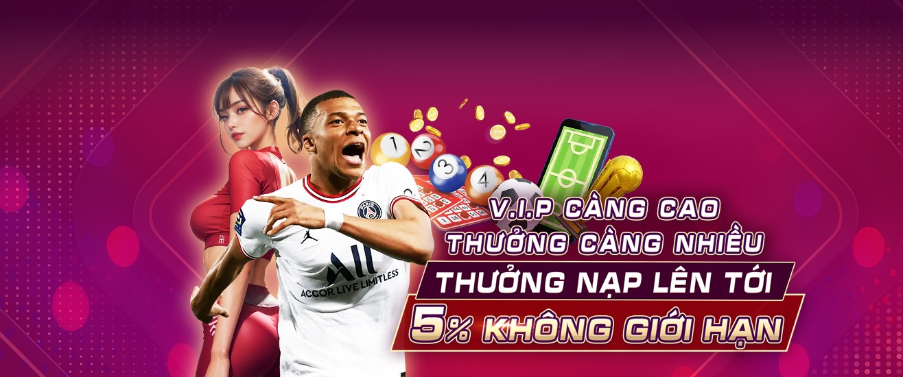 Hình ảnh quảng cáo của rikvip hiển thị nền tảng và các lợi ích