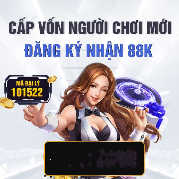 Hình ảnh quảng cáo của rikvip hiển thị nền tảng và các lợi ích