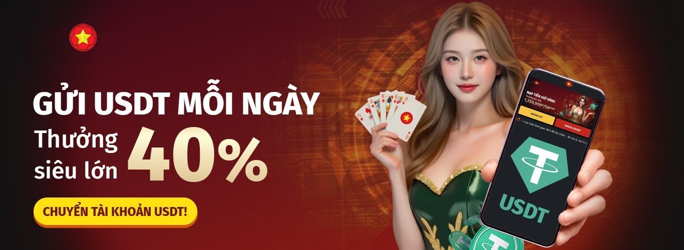 Hình ảnh quảng cáo của rikvip hiển thị nền tảng và các lợi ích