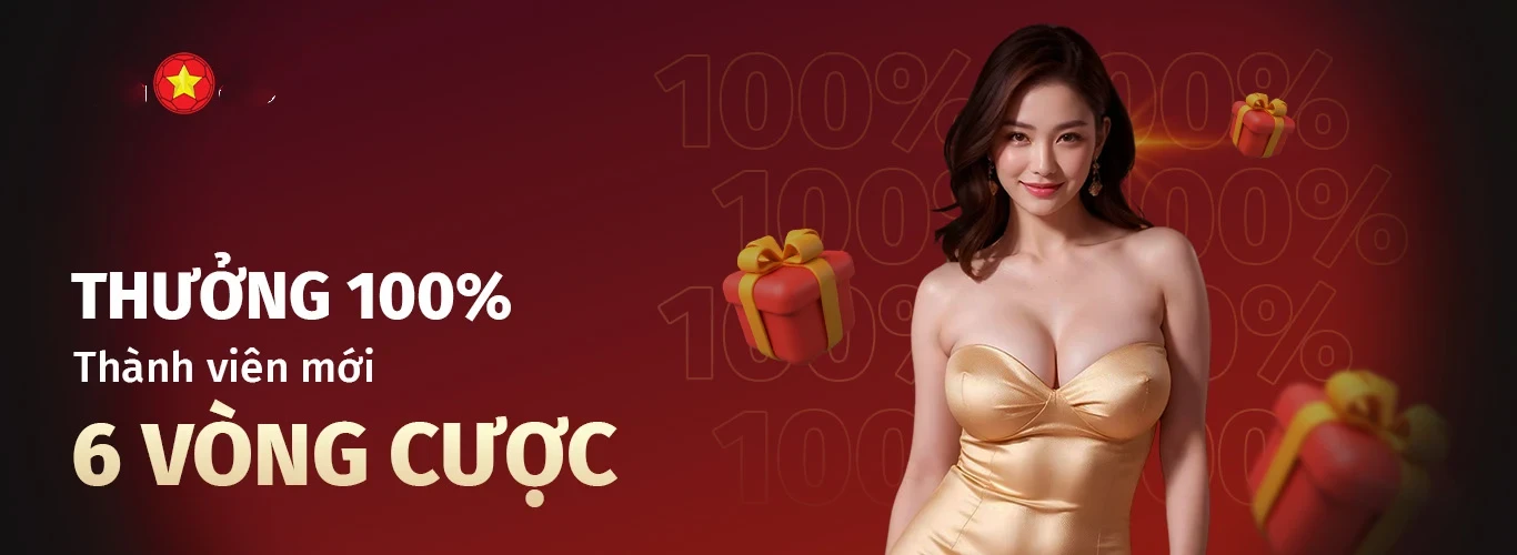 Hình ảnh quảng cáo của rikvip hiển thị nền tảng và các lợi ích