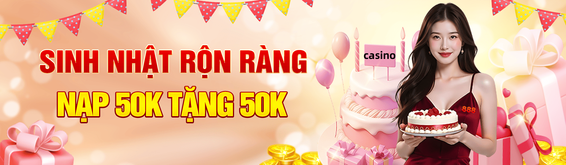 Hình ảnh quảng cáo của rikvip hiển thị nền tảng và các lợi ích