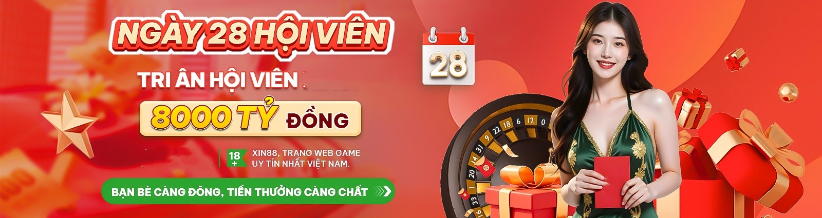 Hình ảnh quảng cáo của rikvip hiển thị nền tảng và các lợi ích