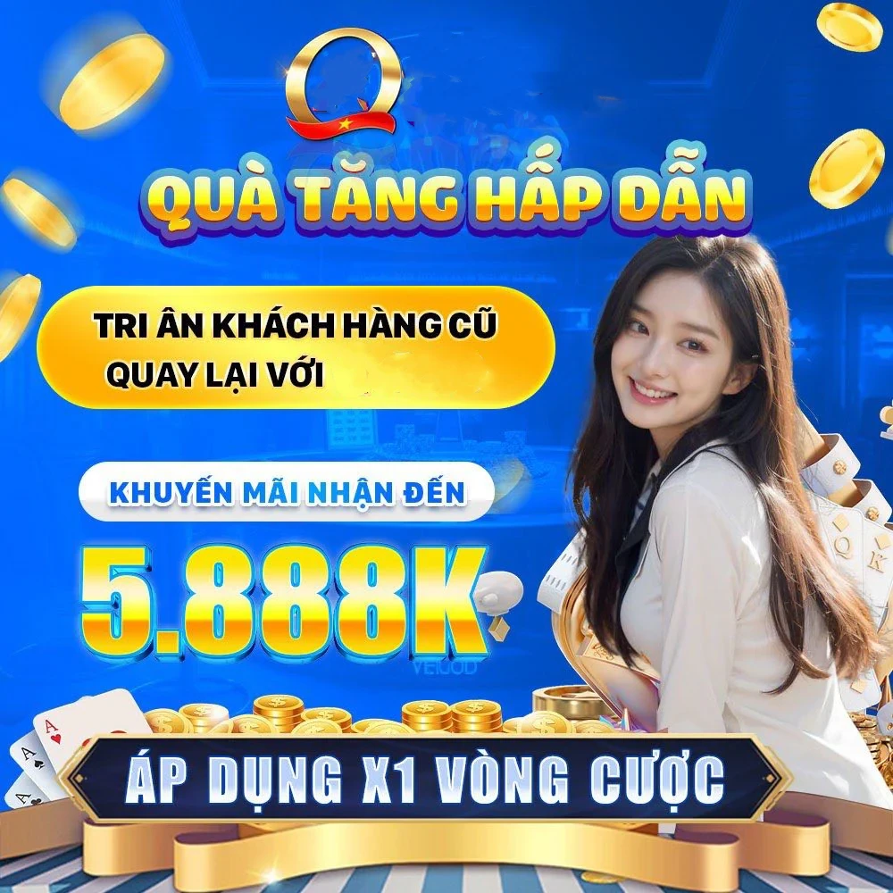Hình ảnh quảng cáo của rikvip hiển thị nền tảng và các lợi ích